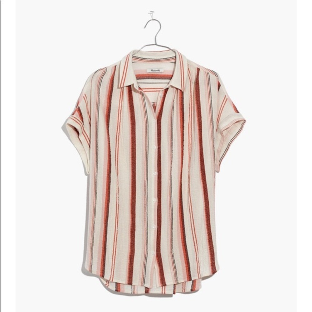 Madewell Central Stripe Shirt NEVER WORN
